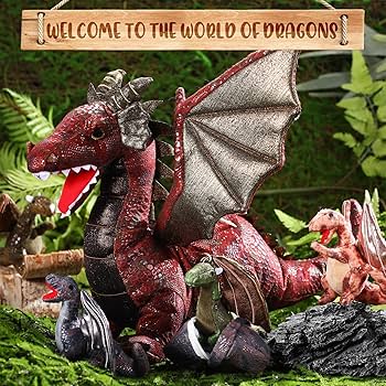 ドラゴンタイプぬいぐるみセット Amazon.co.jp: Tezituor ドラゴンぬいぐるみ 7個 22インチ